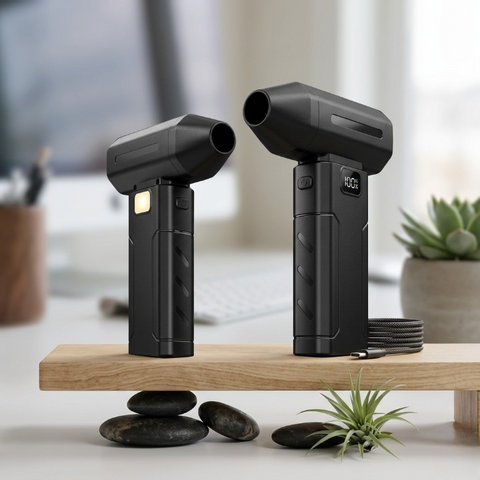 X8 Violent Fan – Portable Mini Turbo Jet Fan with Digital Display