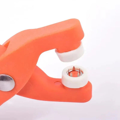 Plier Tool with 50 Metal Snap Buttons Kit